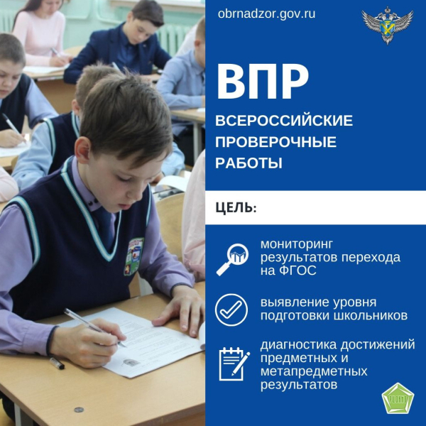 Всероссийские проверочные работы (ВПР) -2023